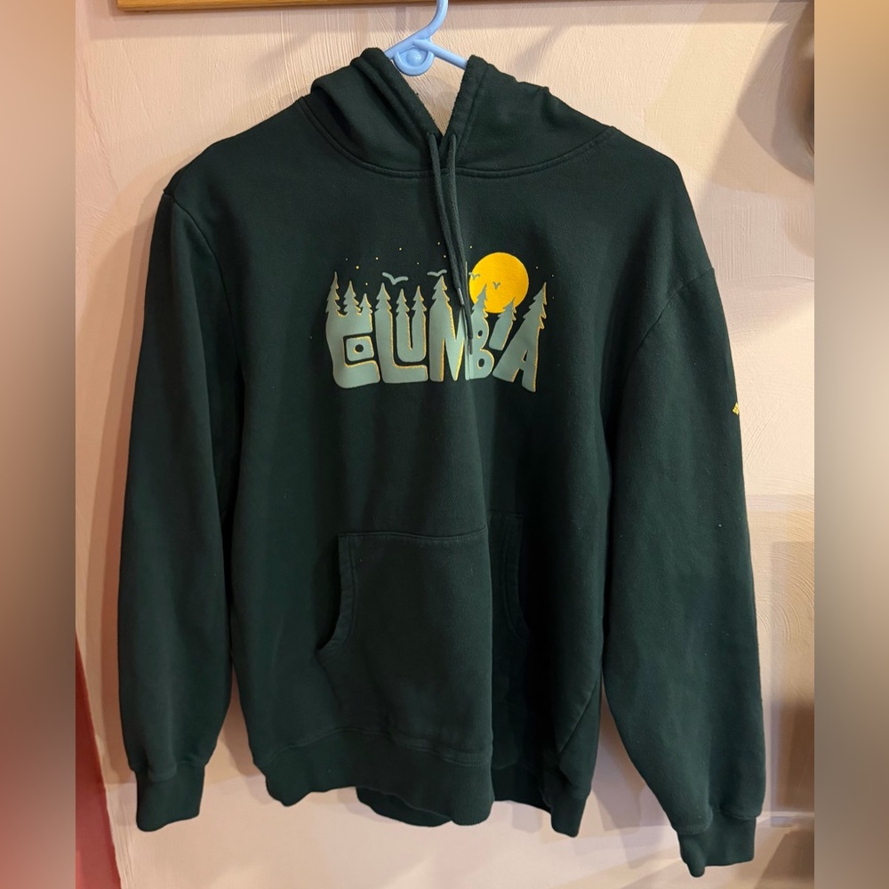 Columbia Forest Green Men's Hoodie